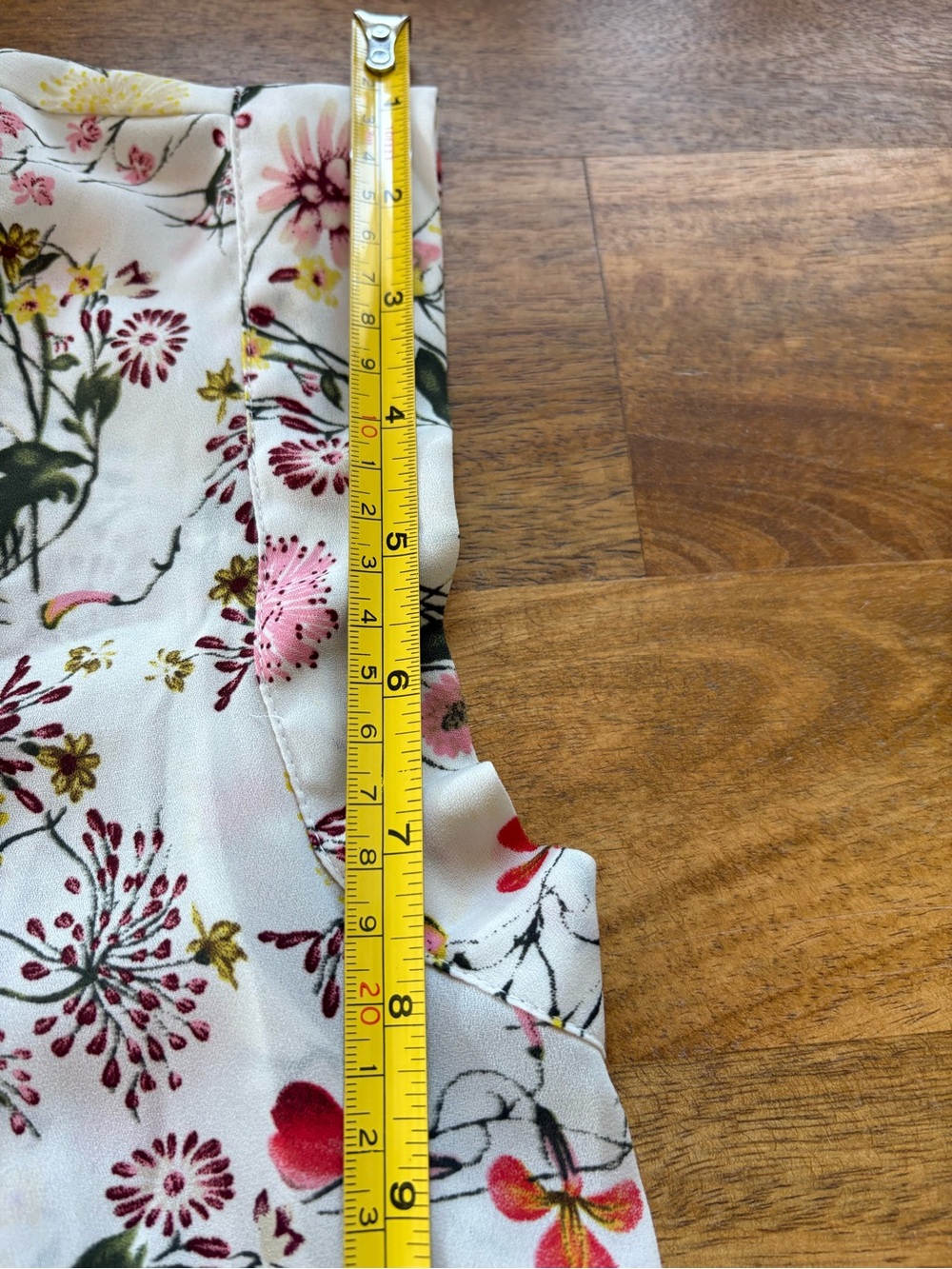 Pleione Floral Sleeveless Blouse Size Small - Picture 10 of 10